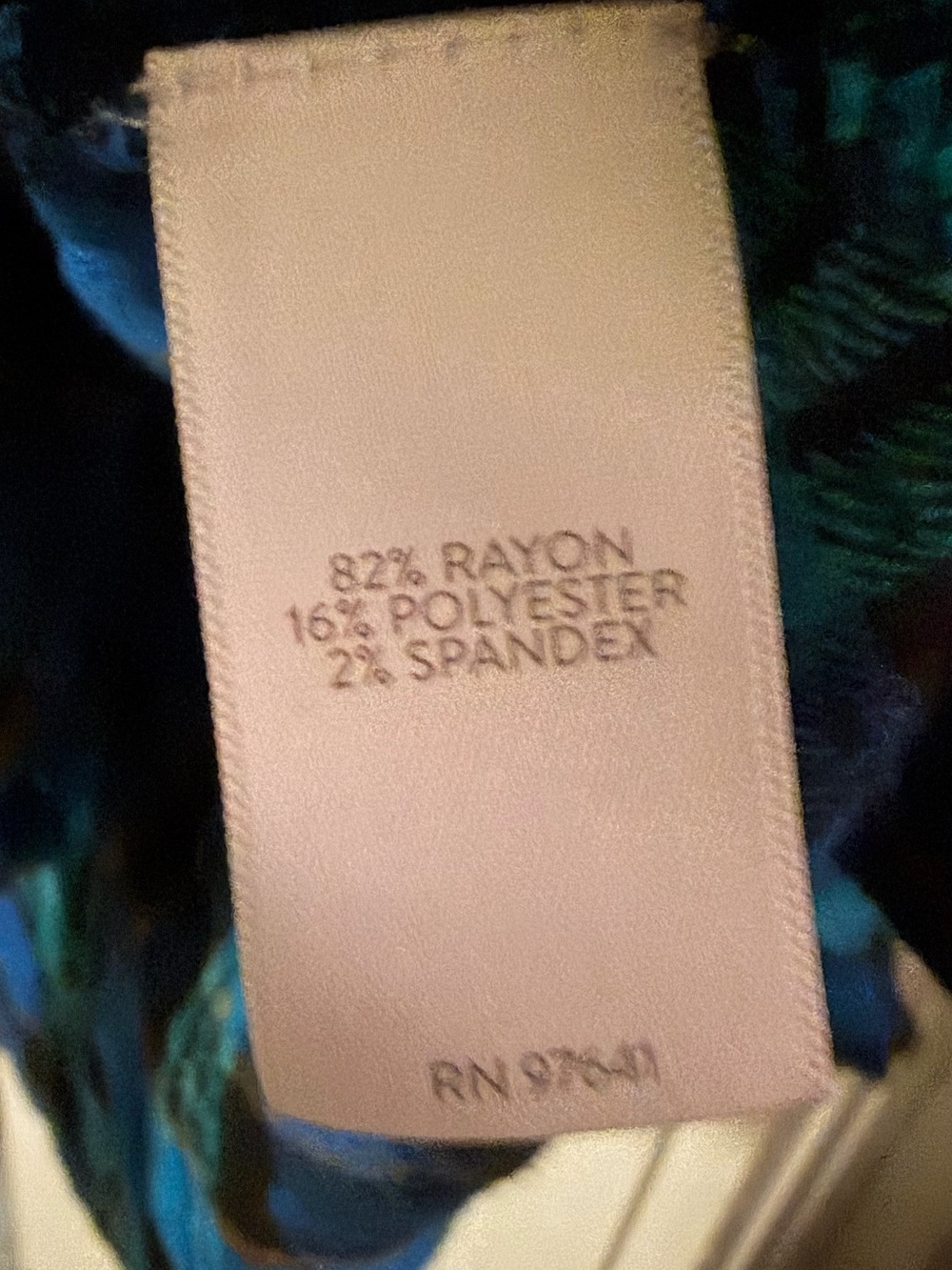J. Jill Blue and Teal Plaid Button-Front Blouse - Picture 4 of 4
